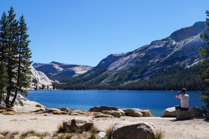 Tenaya Lake, Tioga road, Yosemite NP