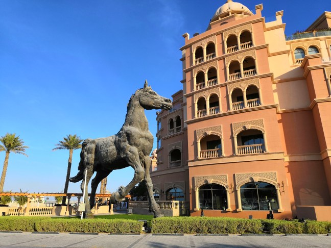 Kempinsky Doha horse