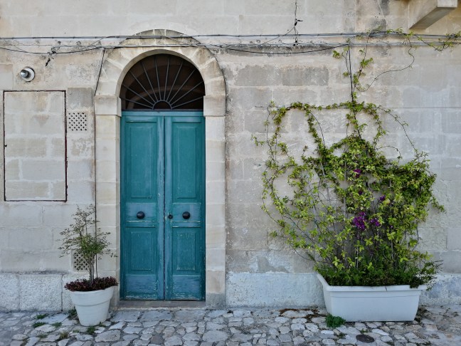 Matera sassi door