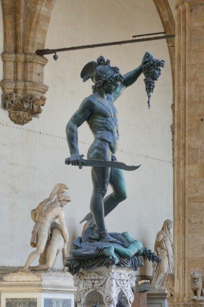 statue Piazza della Signoria Firenze